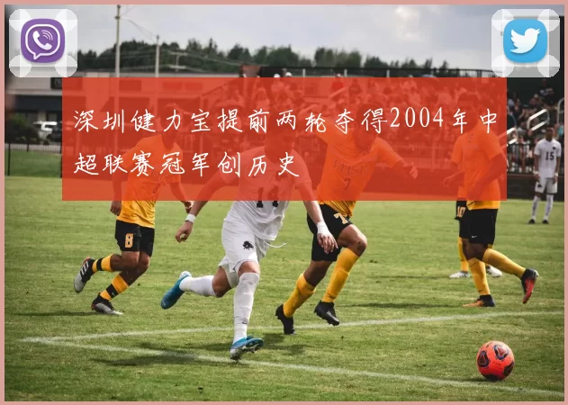 深圳健力宝提前两轮夺得2004年中超联赛冠军创历史